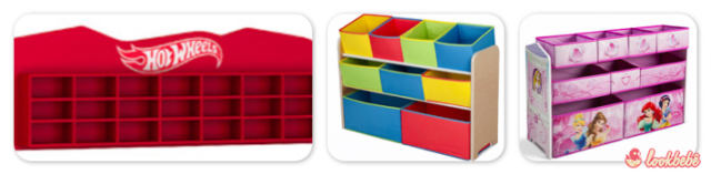 Estante organizadora brinquedos