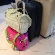 Viajando com crianças: Como escolher as bolsas e organizar as malas