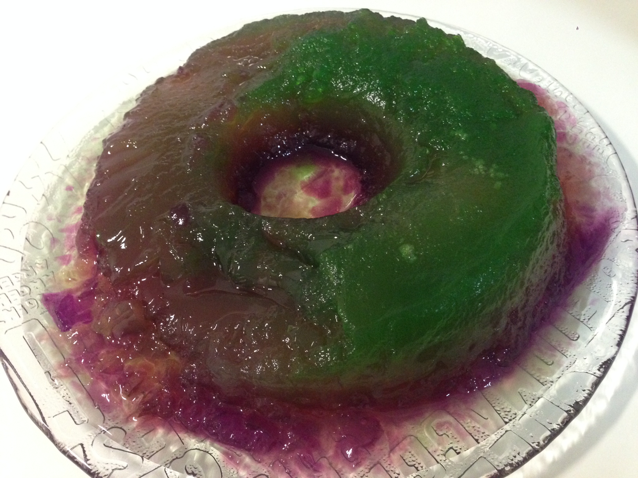 gelatina colorida