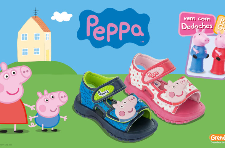 Peppa Pig da cabeça aos pés