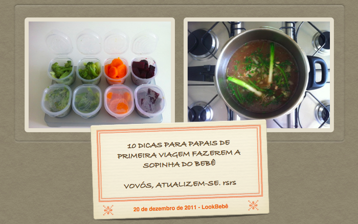 Chegou a hora da papinha… e agora?