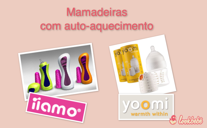 Mamadeiras com sistema de aquecimento!