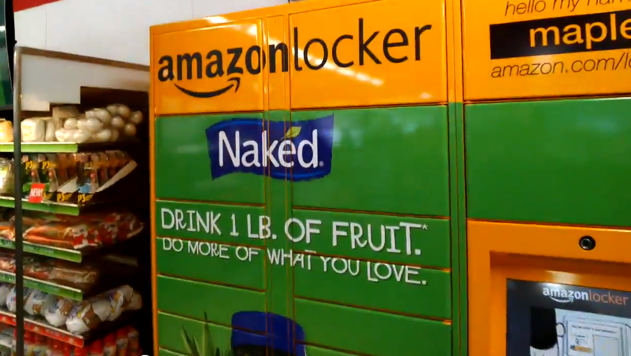 Como funciona o Amazon Locker