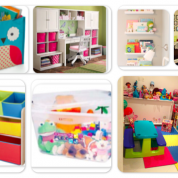 Dicas para organizar os brinquedos