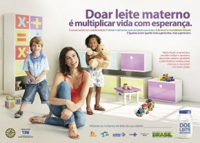 ‘Bora’ divulgar mais uma campanha? #DoeLeiteMaterno