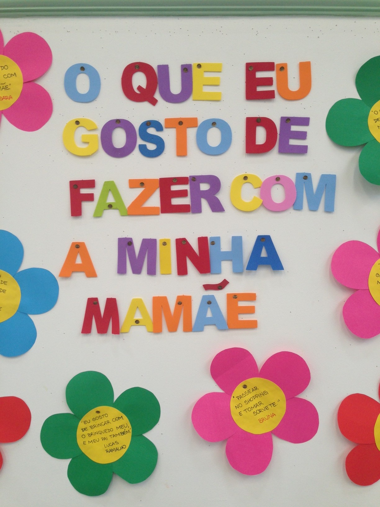“O que eu mais gosto de fazer com a minha mamãe…”<script src=
