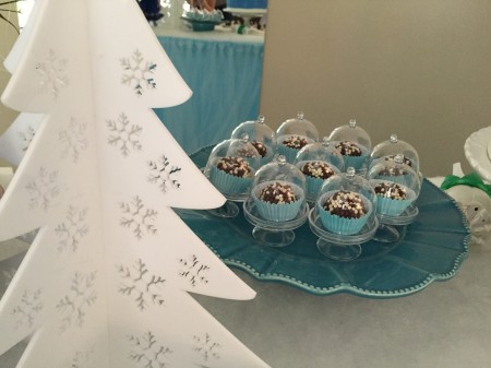 Mini-cúpulas para doces, trufas e bombons