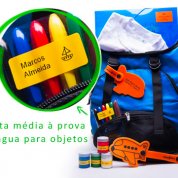 Etiquetas personalizadas para material escolar