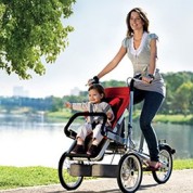 Taga: bicicleta e carrinho juntos!